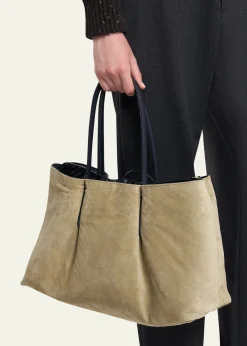 Bottega VenetaLarge Pinacoteca Reversible Leather Tote Bag