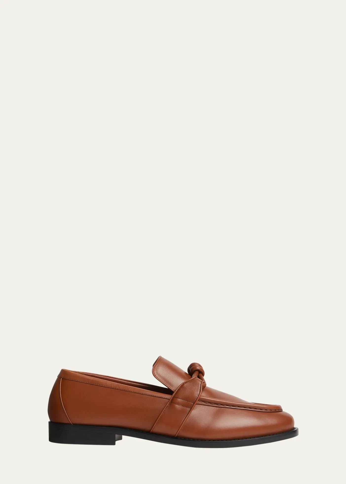 Bottega VenetaMen's Astaire Leather Knot Loafers