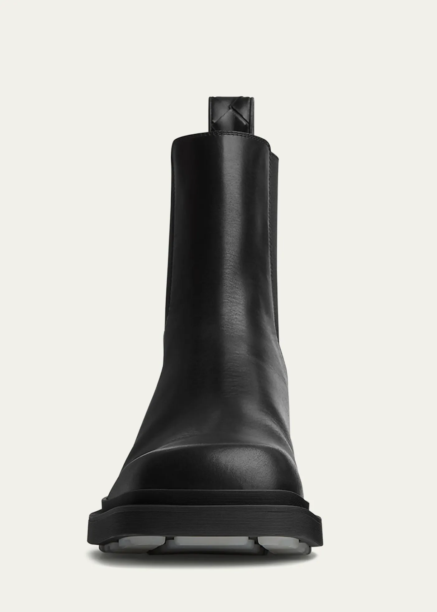 Bottega VenetaMen's Ben Smooth & Intrecciato Leather Chelsea Boots
