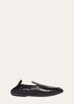 Bottega VenetaMen's Dawson Flexible Napa Leather Loafers
