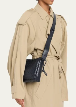 Bottega VenetaMen's Drawstring Leather Dustbag