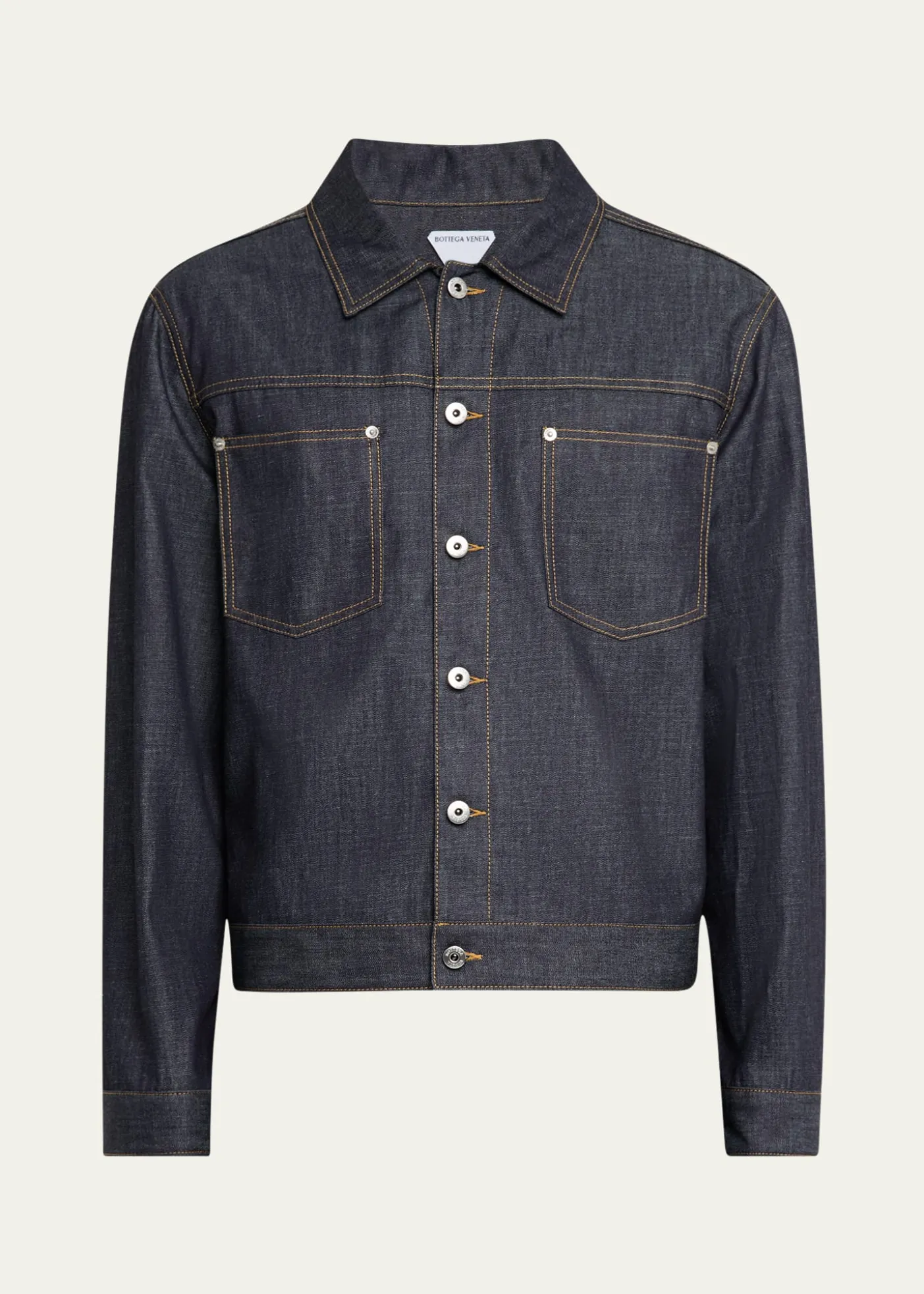 Bottega VenetaMen's Indigo Denim Jacket