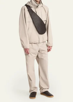 Bottega VenetaMen's Moto Shoulder Bag