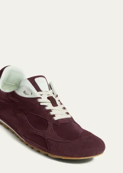 Bottega VenetaMen's Orbit Flash Suede & Nylon Low-Top Sneakers