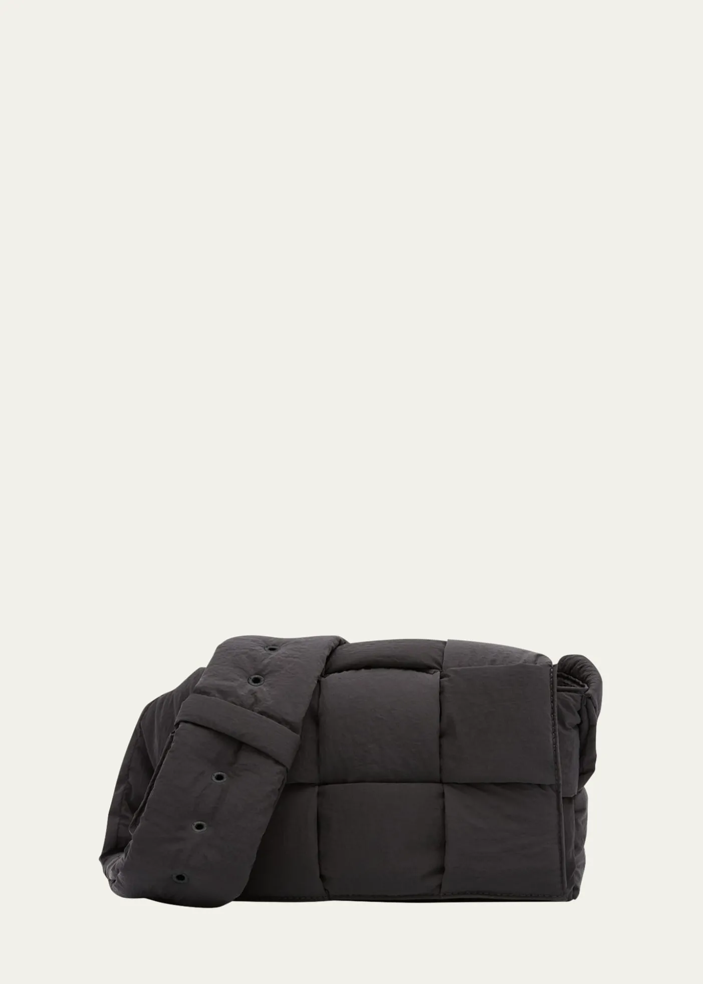 Bottega VenetaMen's Padded Tech Cassette Nylon Crossbody Bag