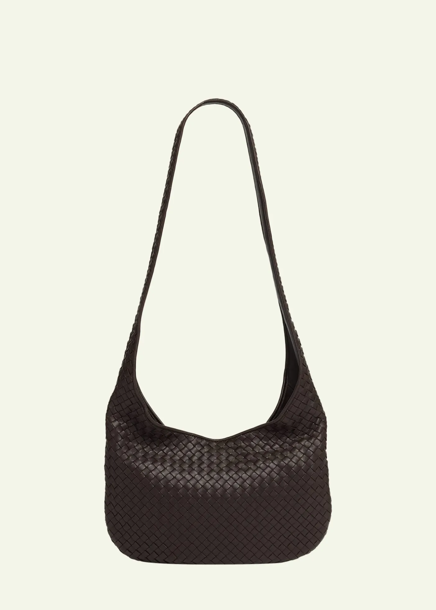 Bottega VenetaMen's Small Veneto Intrecciato Leather Shoulder Bag