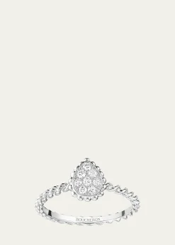 BoucheronSerpent Boheme Extra Small Motif Diamond Ring