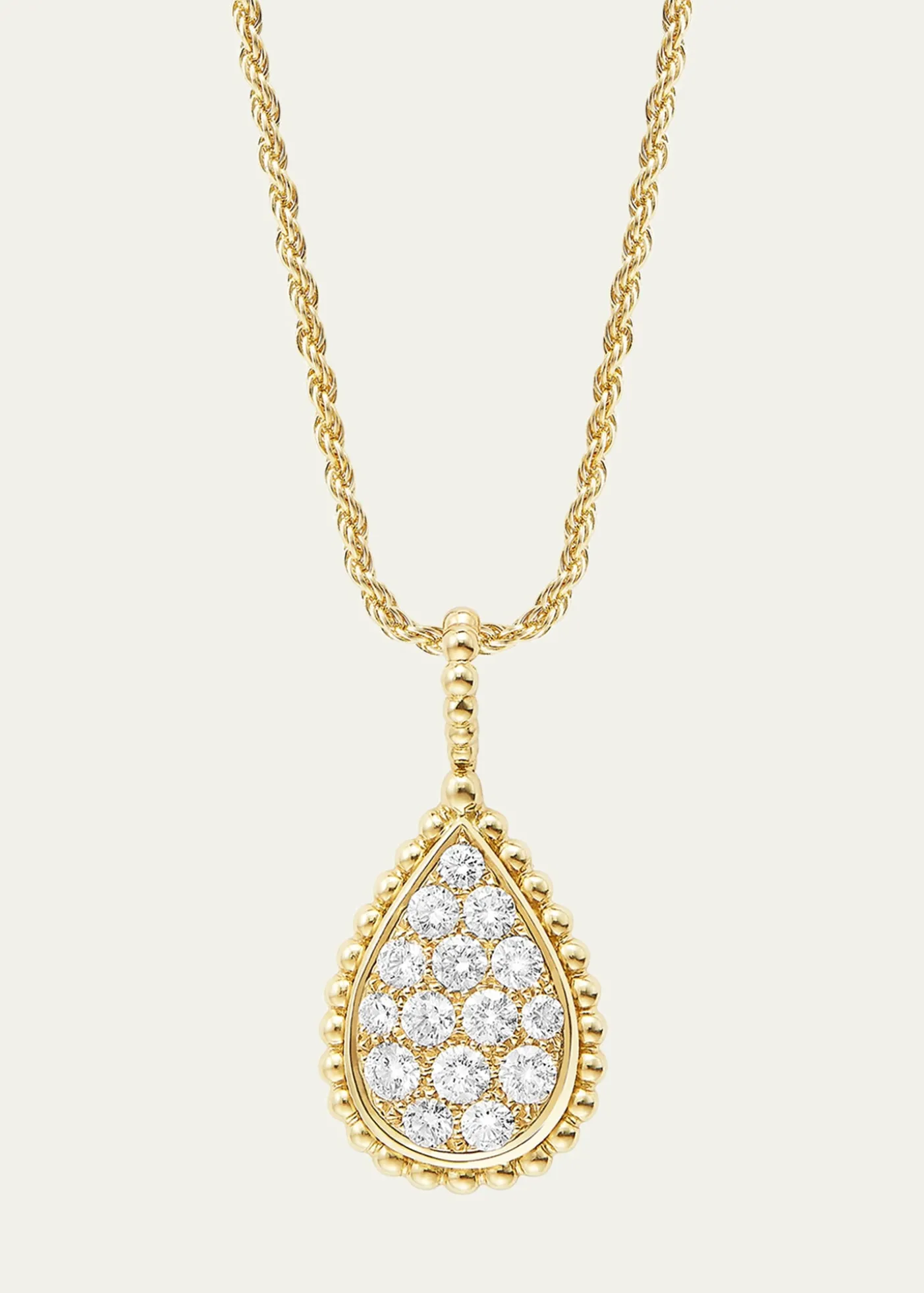 BoucheronSerpent Boheme Medium Motif Diamond Pendant Necklace