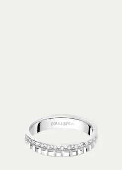 BoucheronWhite Gold Quatre Diamond Ring