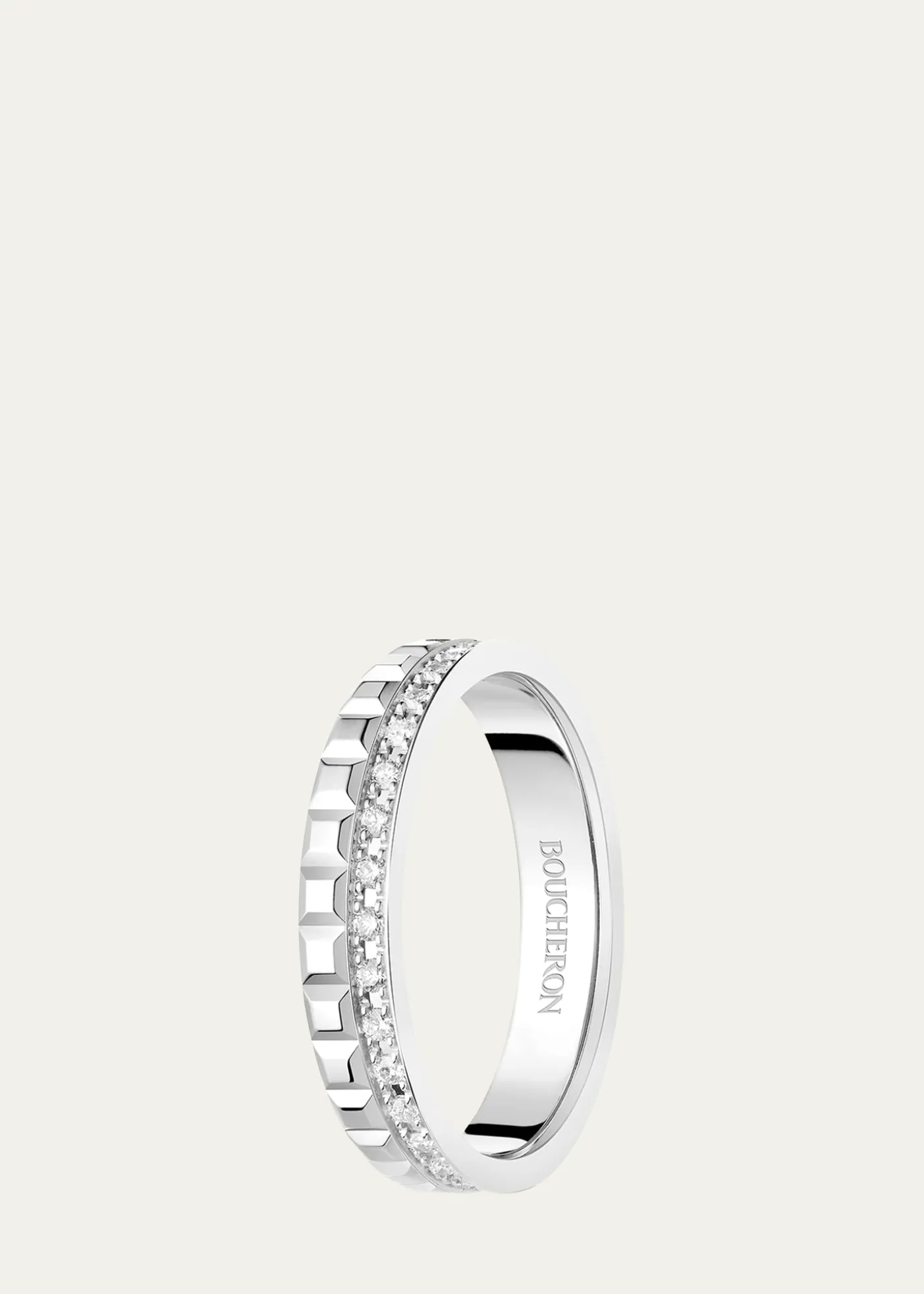 BoucheronWhite Gold Quatre Diamond Ring