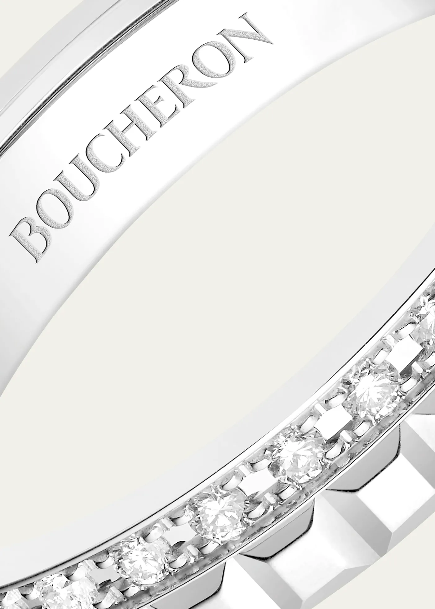 BoucheronWhite Gold Quatre Diamond Ring