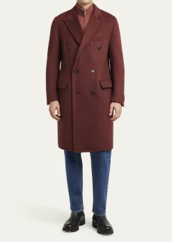 BrioniMen's Double-Breasted Cashmere Coat