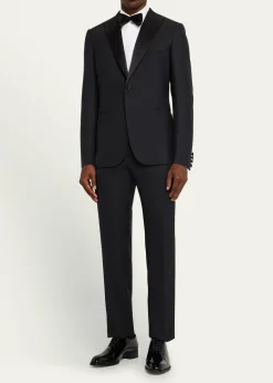 BrioniMen's Solid Wool Tuxedo