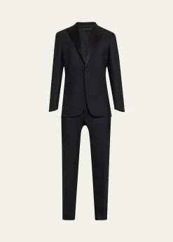BrioniMen's Solid Wool Tuxedo