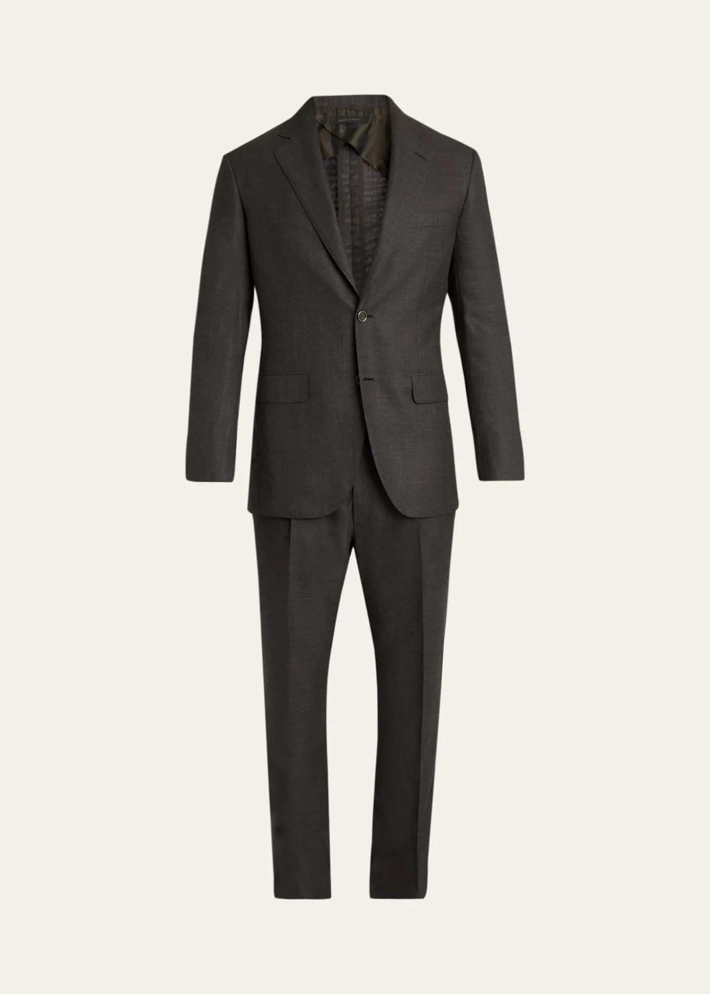 BrioniMen's Wool and Silk Sharkskin Two-Piece Suit