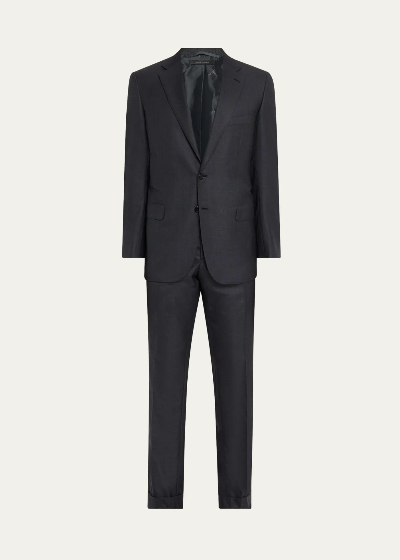 BrioniMen's Wool and Silk Tonal Check Two-Piece Suit