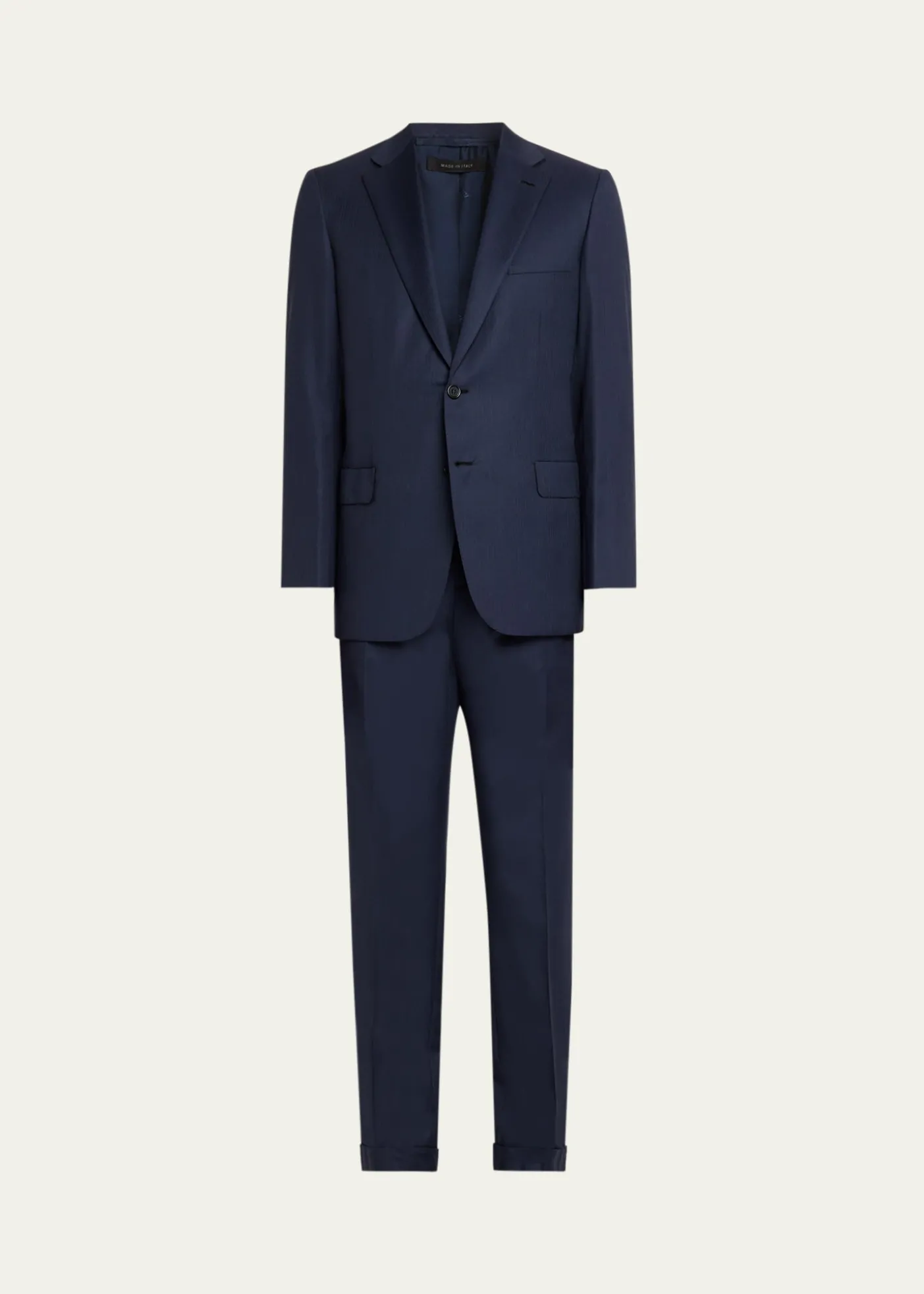 BrioniMen's Wool Micro-Herringbone Two-Piece Suit