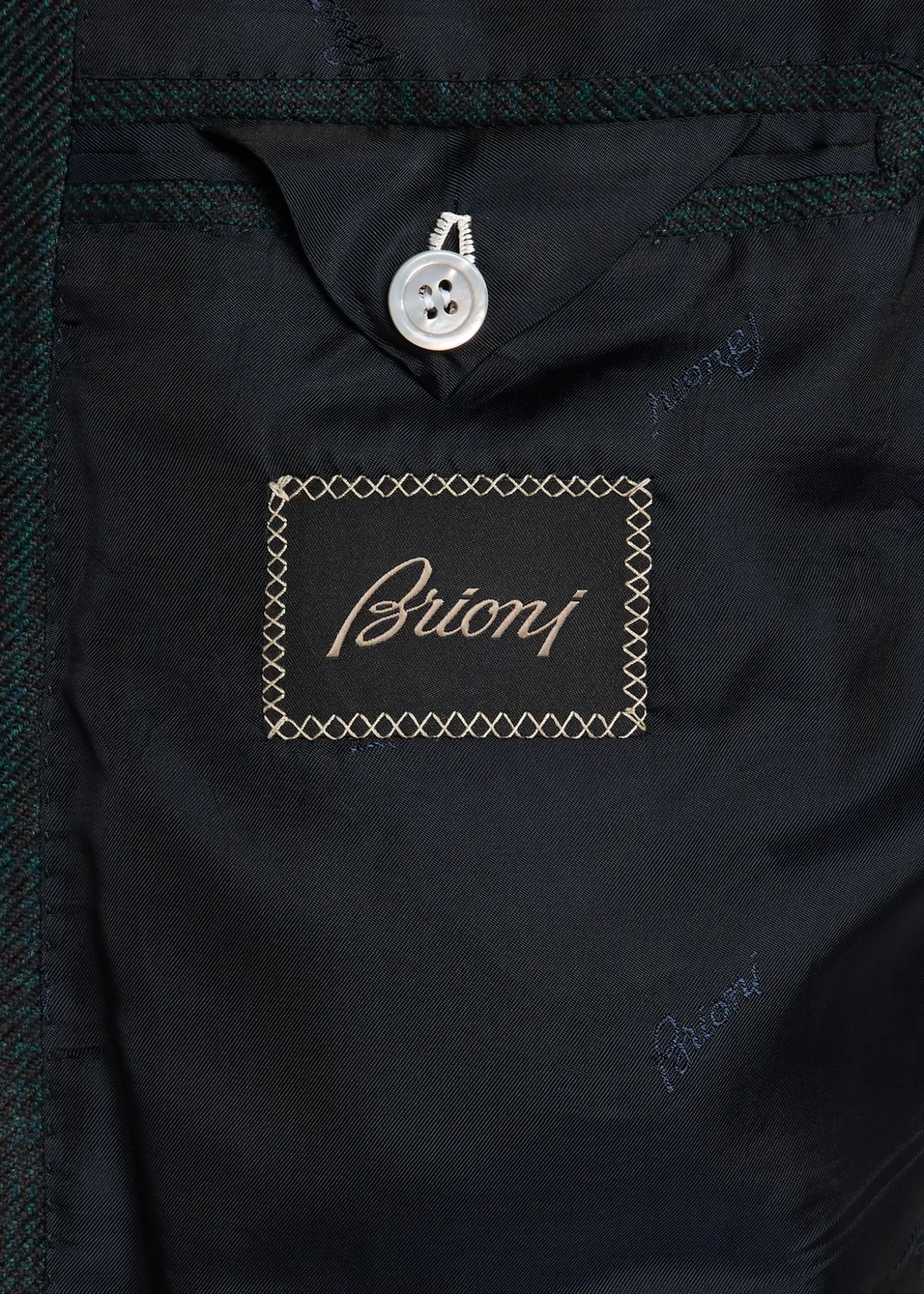 BrioniMen's Cashmere Tonal Plaid Single-Breasted Sport Coat