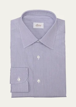 BrioniMen's Cotton Multi-Stripe Dress Shirt
