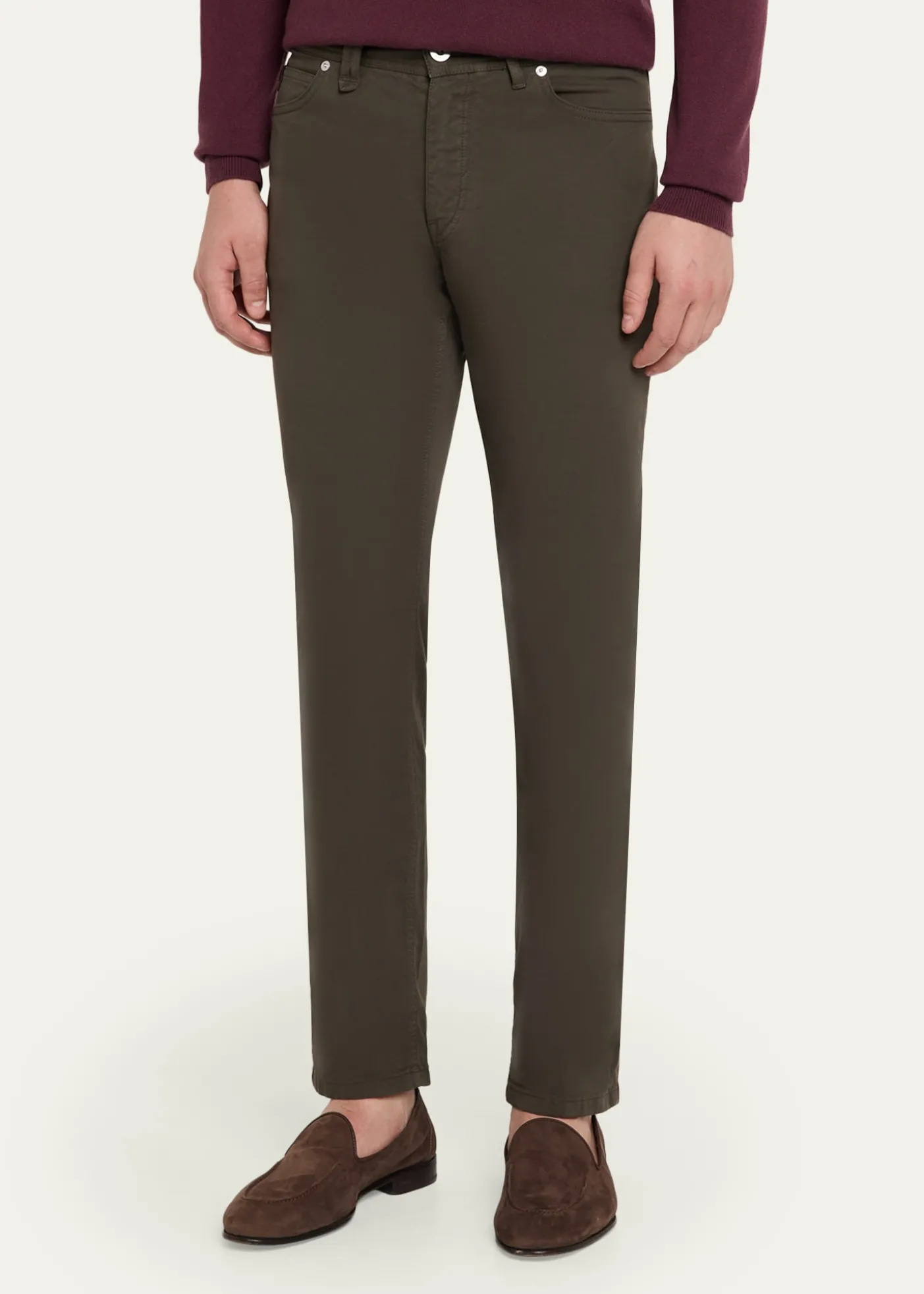BrioniMen's Cotton Stretch 5-Pocket Pants