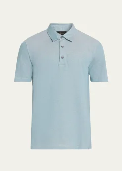 BrioniMen's Jersey Pique Polo Shirt