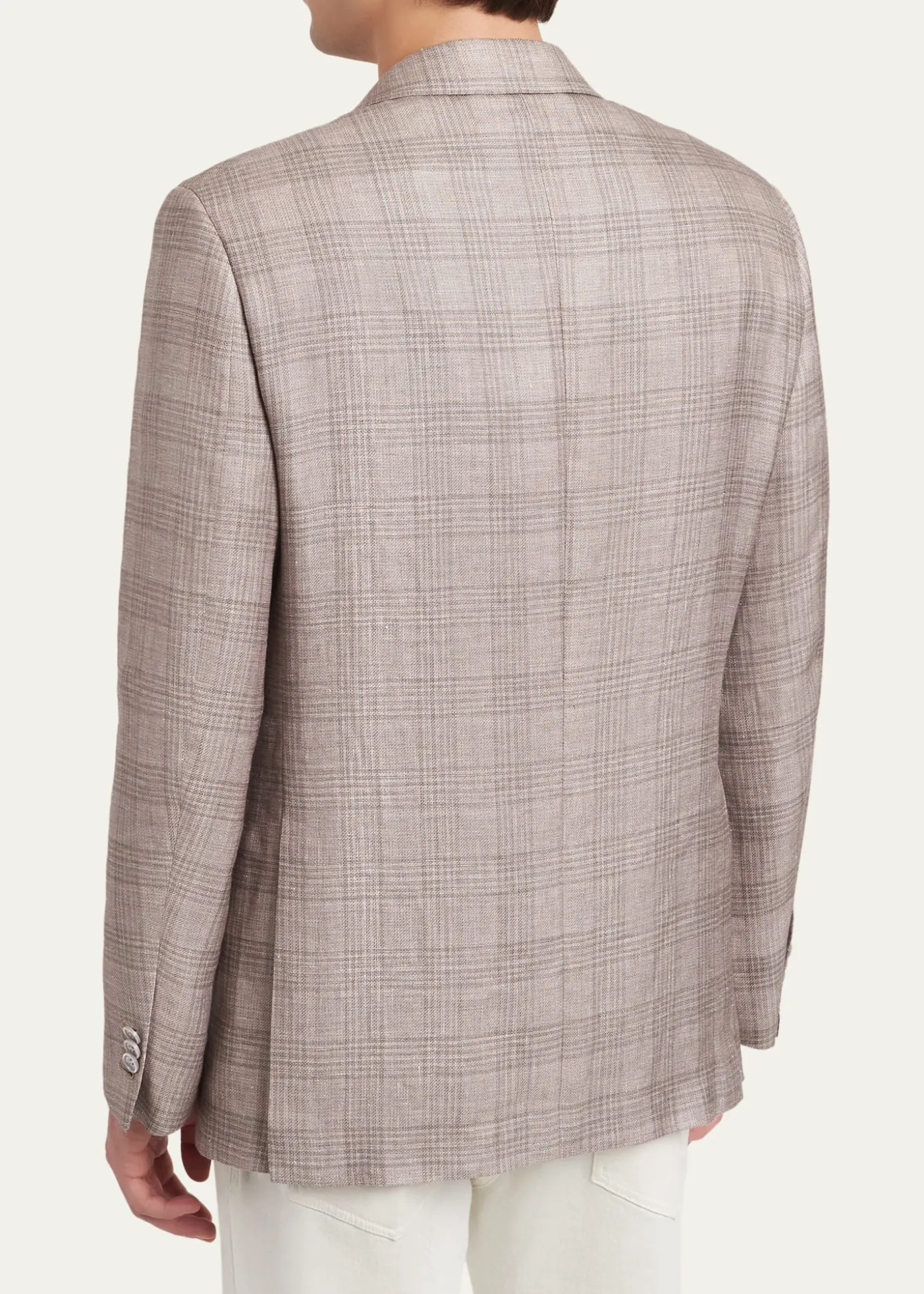 BrioniMen's Linen, Cashmere and Silk Plaid Sport Coat