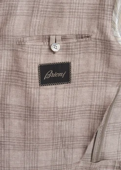 BrioniMen's Linen, Cashmere and Silk Plaid Sport Coat