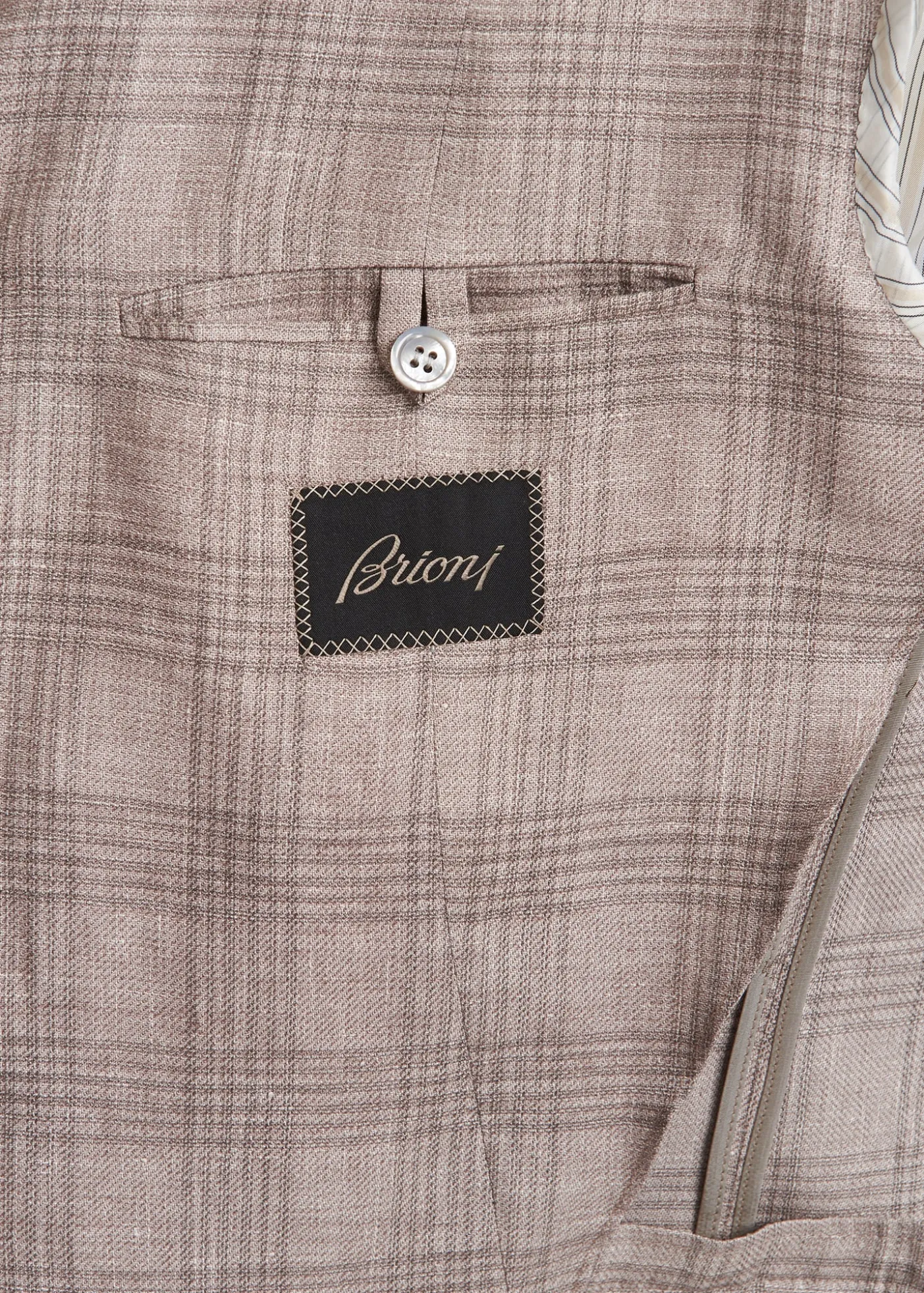 BrioniMen's Linen, Cashmere and Silk Plaid Sport Coat