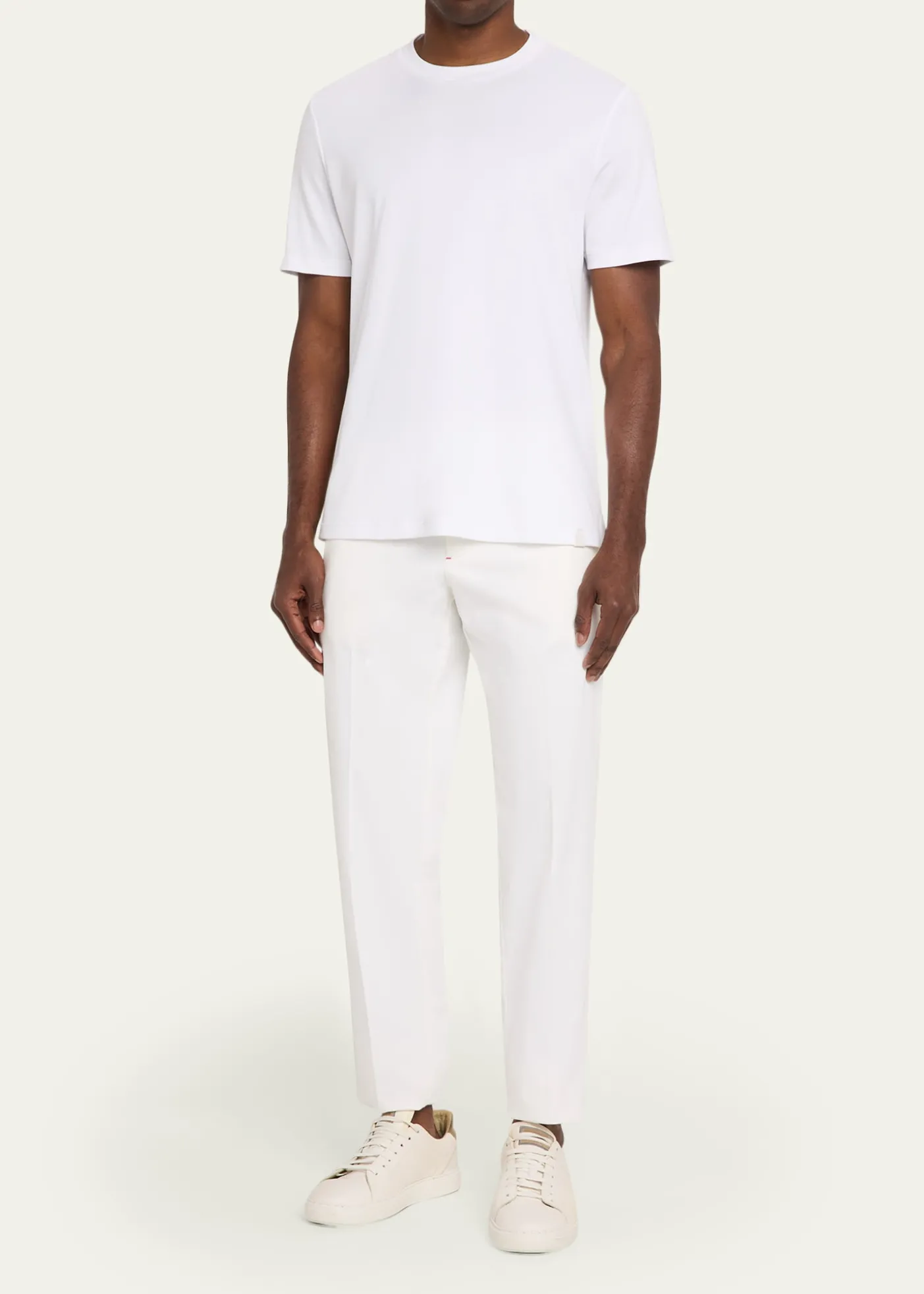 BrioniMen's Sea Island Cotton Crewneck T-Shirt