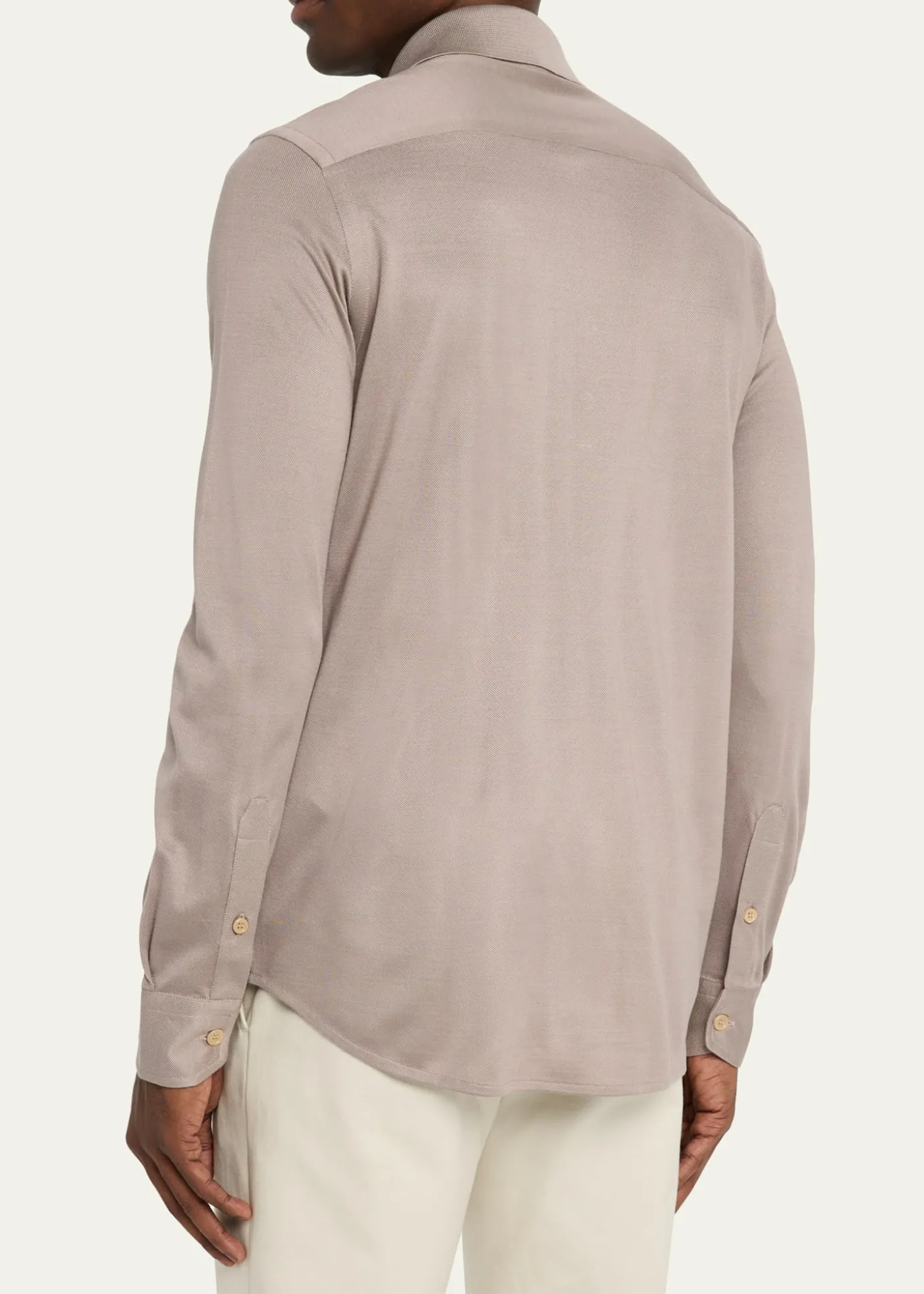 BrioniMen's Silk Pique Sport Shirt