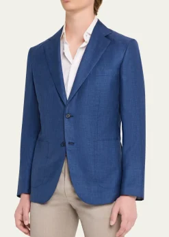 BrioniMen's Silk Plume Jacket