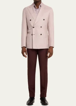 BrioniMen's Soffio Cashmere Double-Breasted Jacket