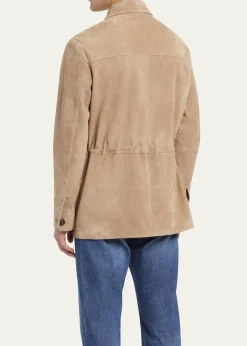 BrioniMen's Suede Field Jacket
