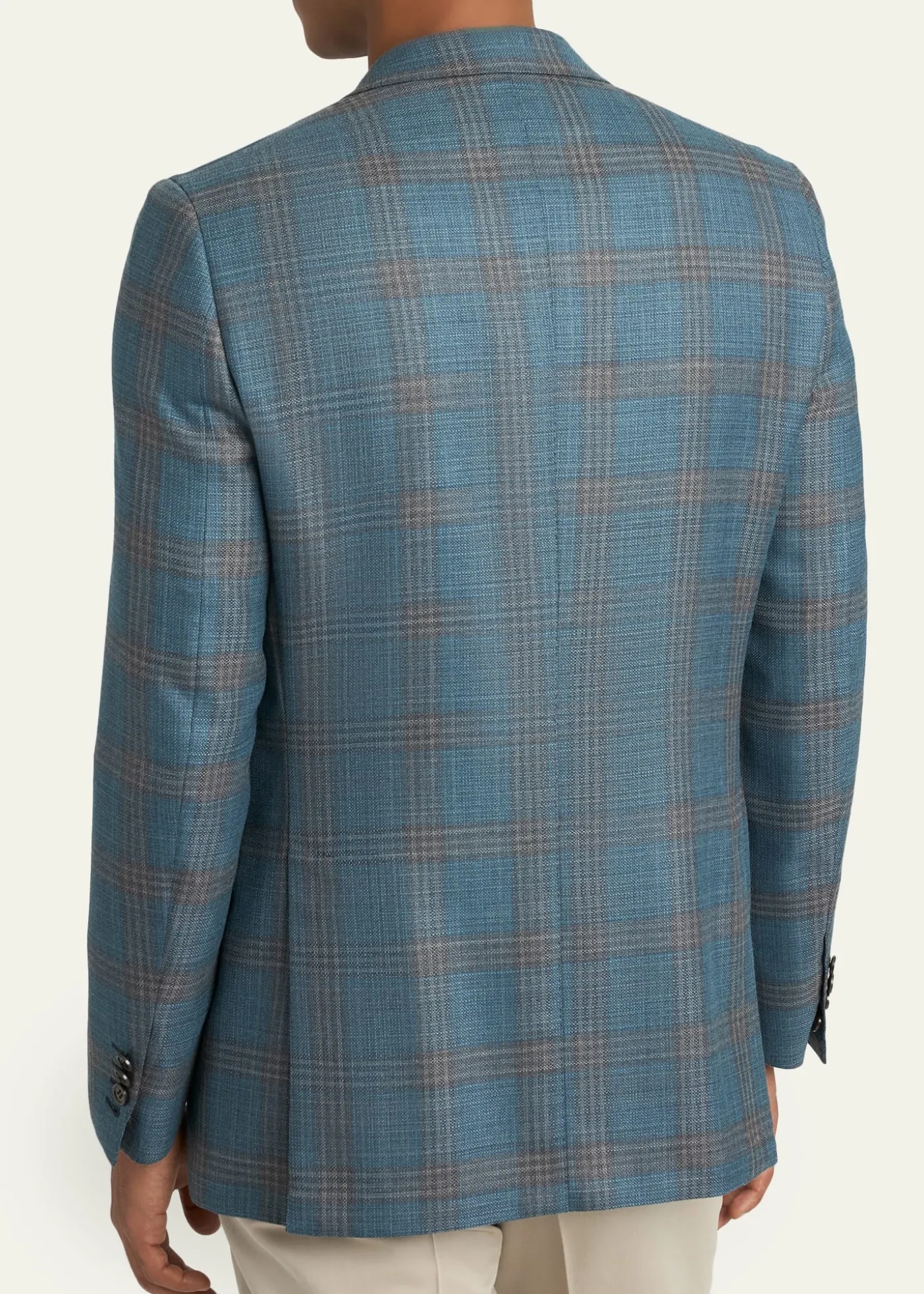 BrioniMen's Wool Plaid Single-Breasted Sport Coat