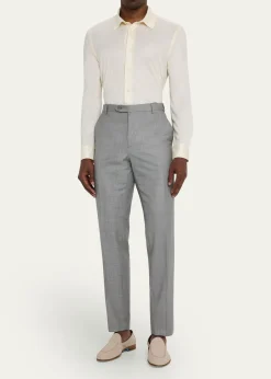 BrioniMen's Wool Sharkskin Pants