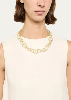 BuccellatiHawaii 18K Diamond Short Necklace, 48cm