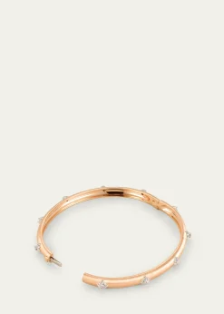 BuccellatiMacri Bombé Bangle, Rose Gold, 5mm