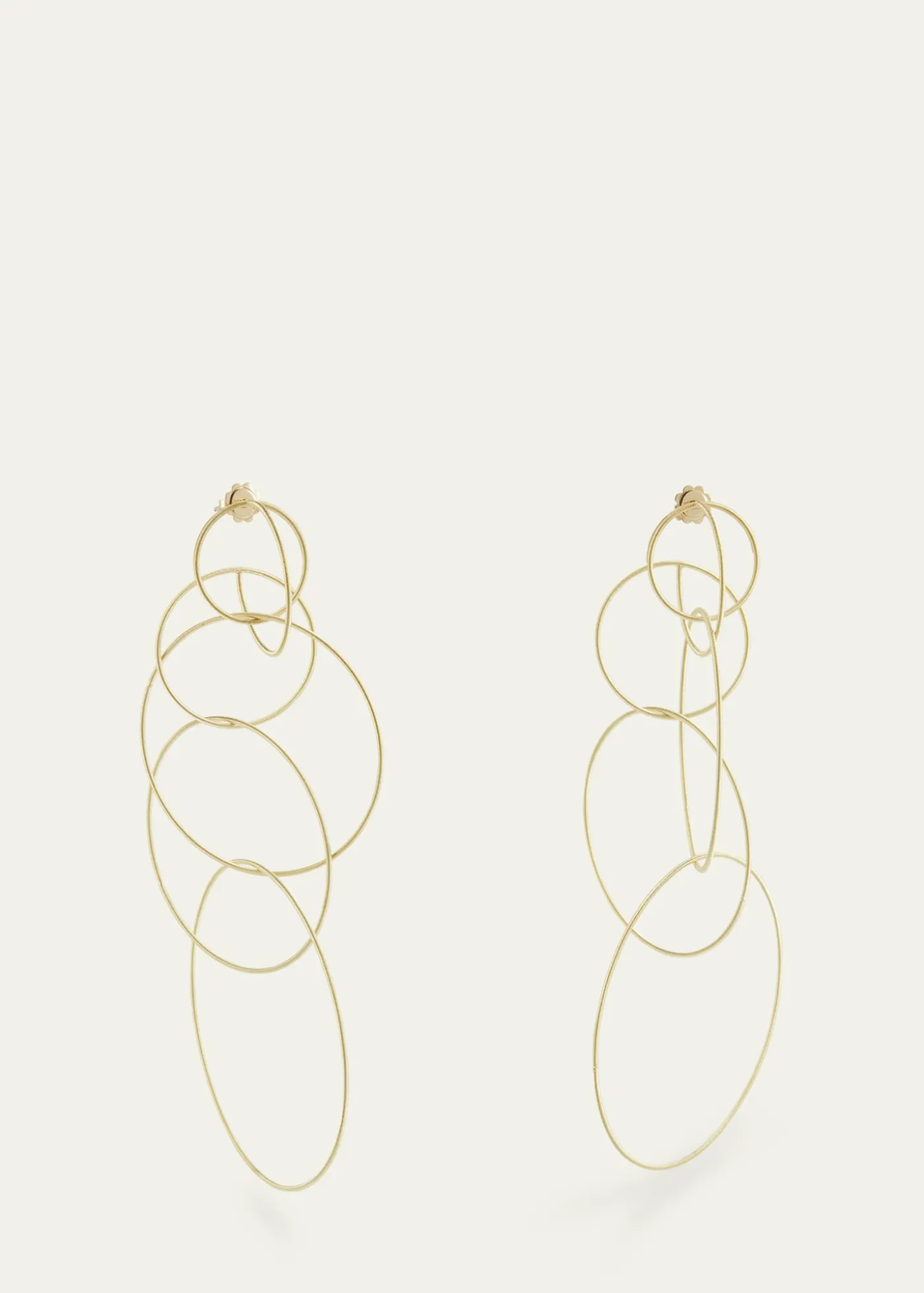 BuccellatiWaikiki 18K Yellow Gold Circle Drop Earrings