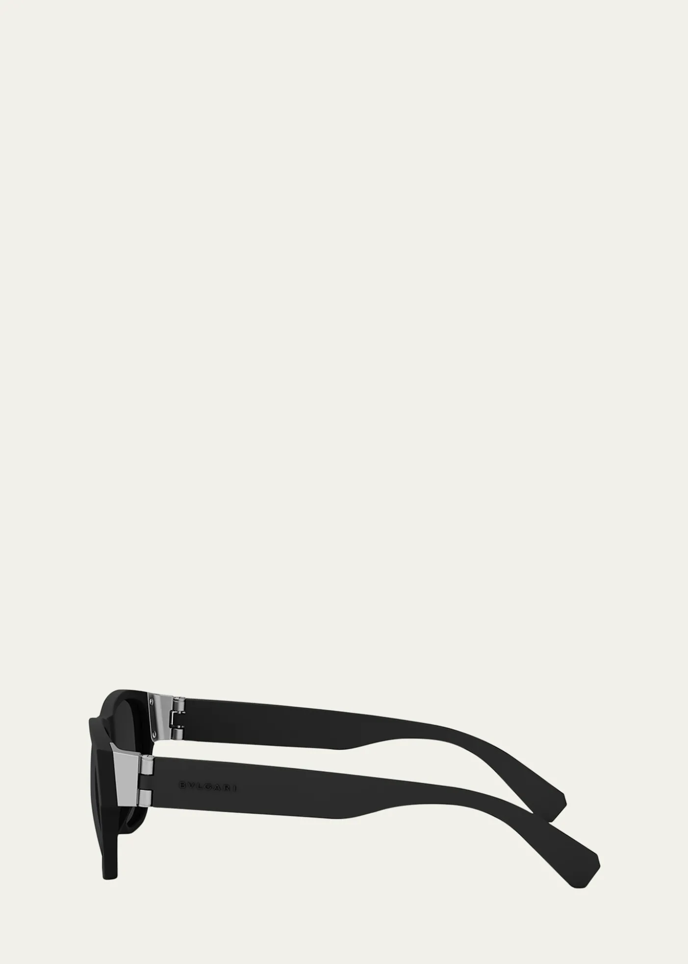 BVLGARIAluminum Geometric Sunglasses