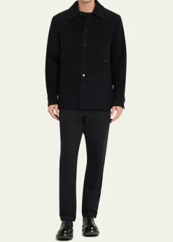 Canada GooseMen's Atkinson Snap-Front Shirt Jacket