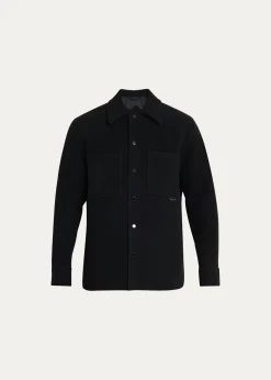 Canada GooseMen's Atkinson Snap-Front Shirt Jacket