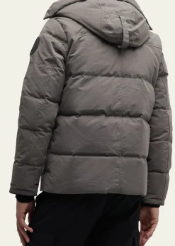 Canada GooseMen's Coated Wyndham Black Label Parka
