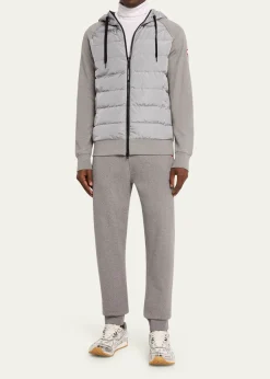 Canada GooseMen's Hybridge Huron Padded-Front Jacket