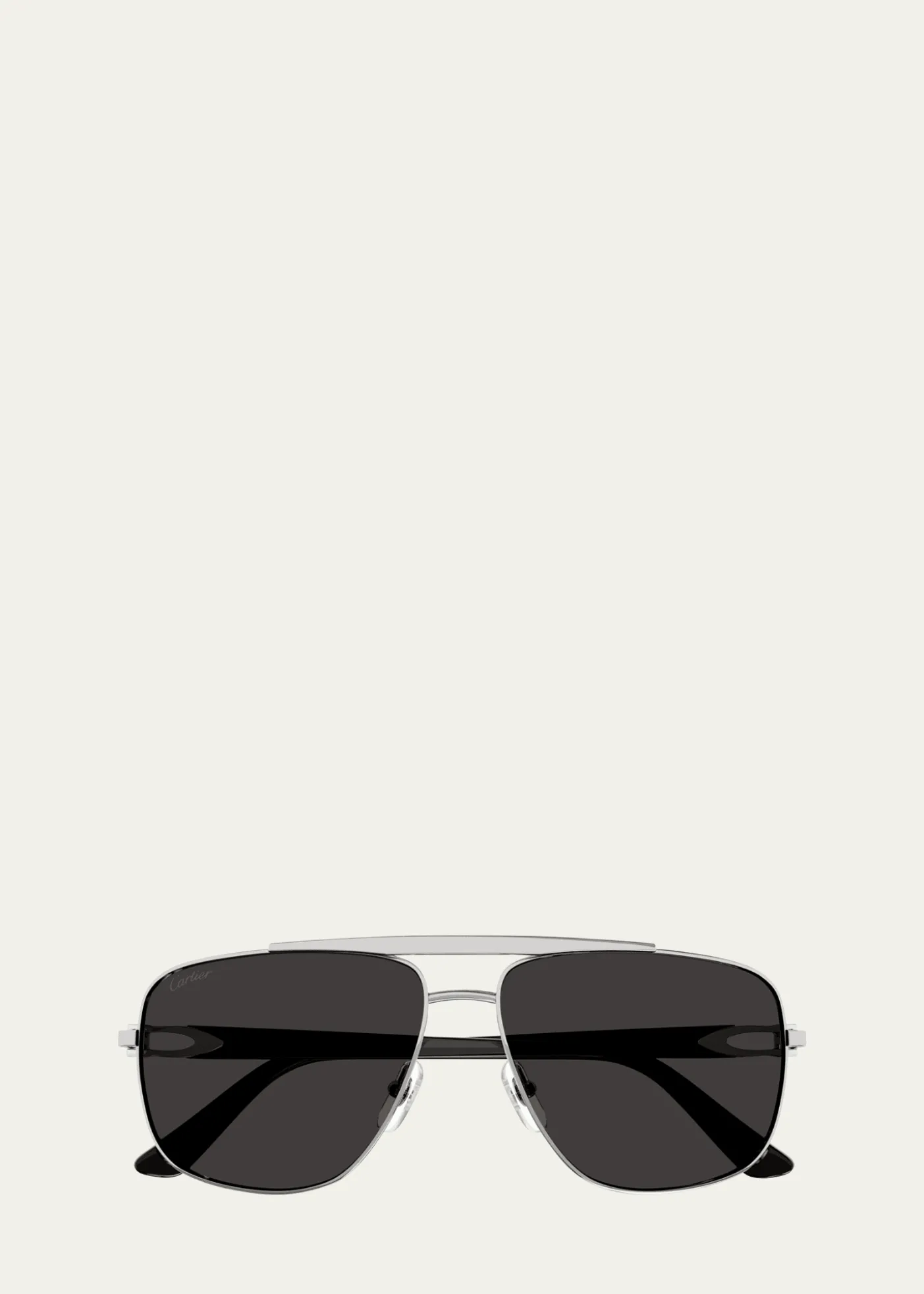 CartierMen's C-Logo Aviator Sunglasses