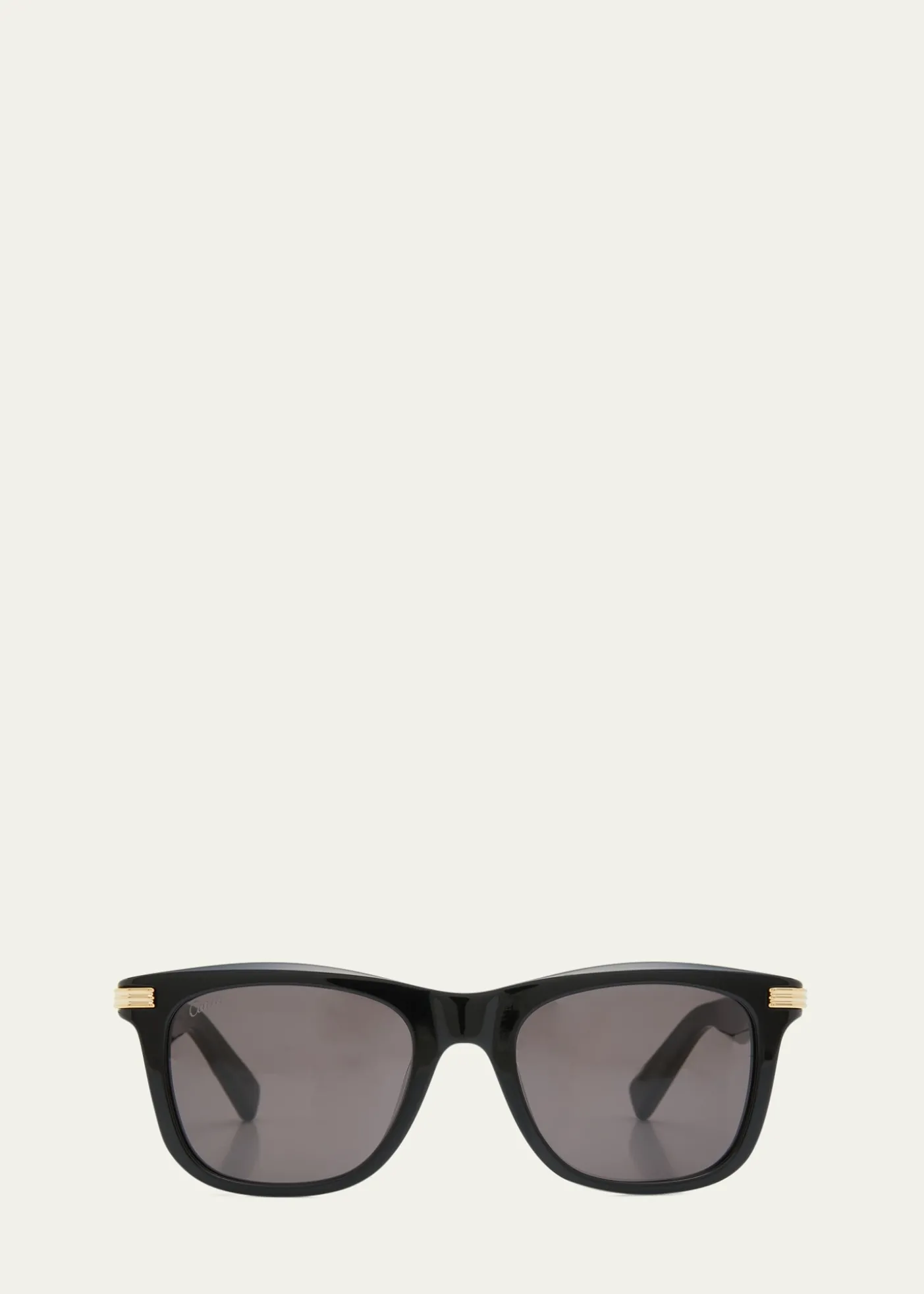 CartierMen's Saddle Bridge Square Sunglasses