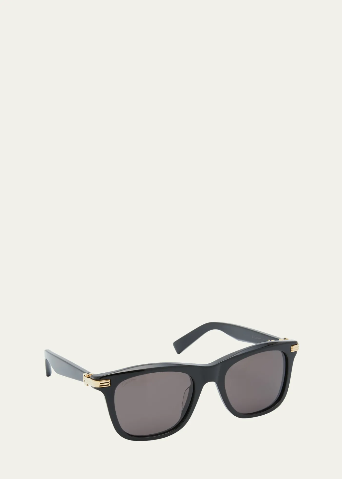 CartierMen's Saddle Bridge Square Sunglasses