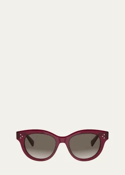 CelineCeline 3 Dots Round Sunglasses