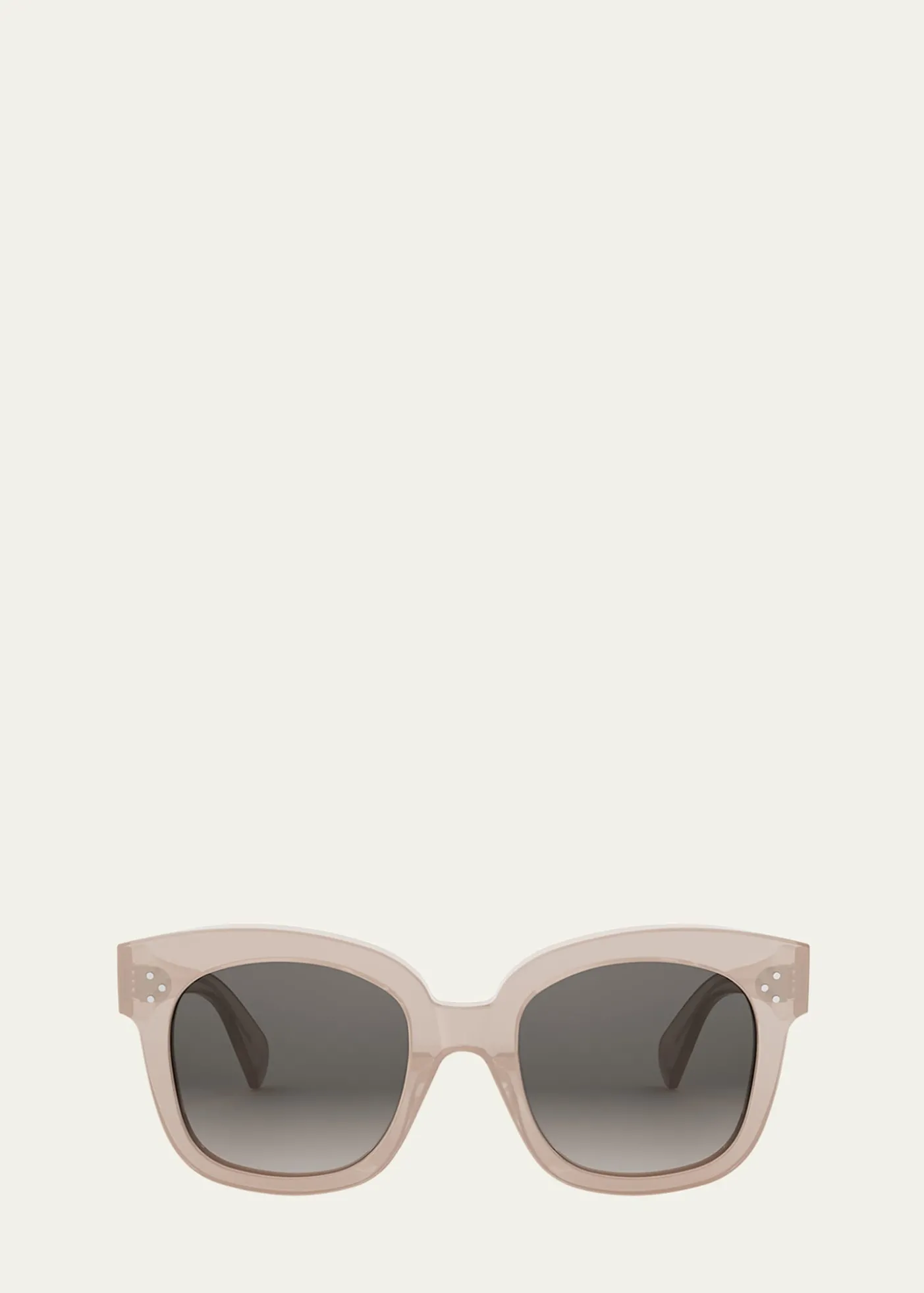 Celine3 Dots Acetate Square Sunglasses