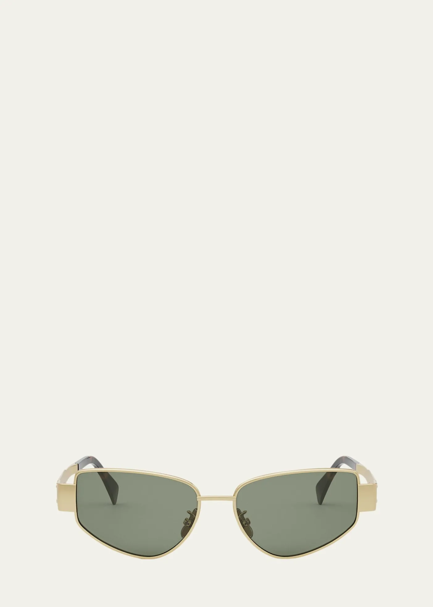 CelineMen's Triomphe Metal Cat-Eye Sunglasses