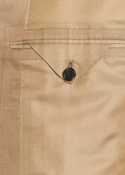 Cesare AttoliniMen's Linen and Silk Topstitch-Pocket Two-Piece Suit